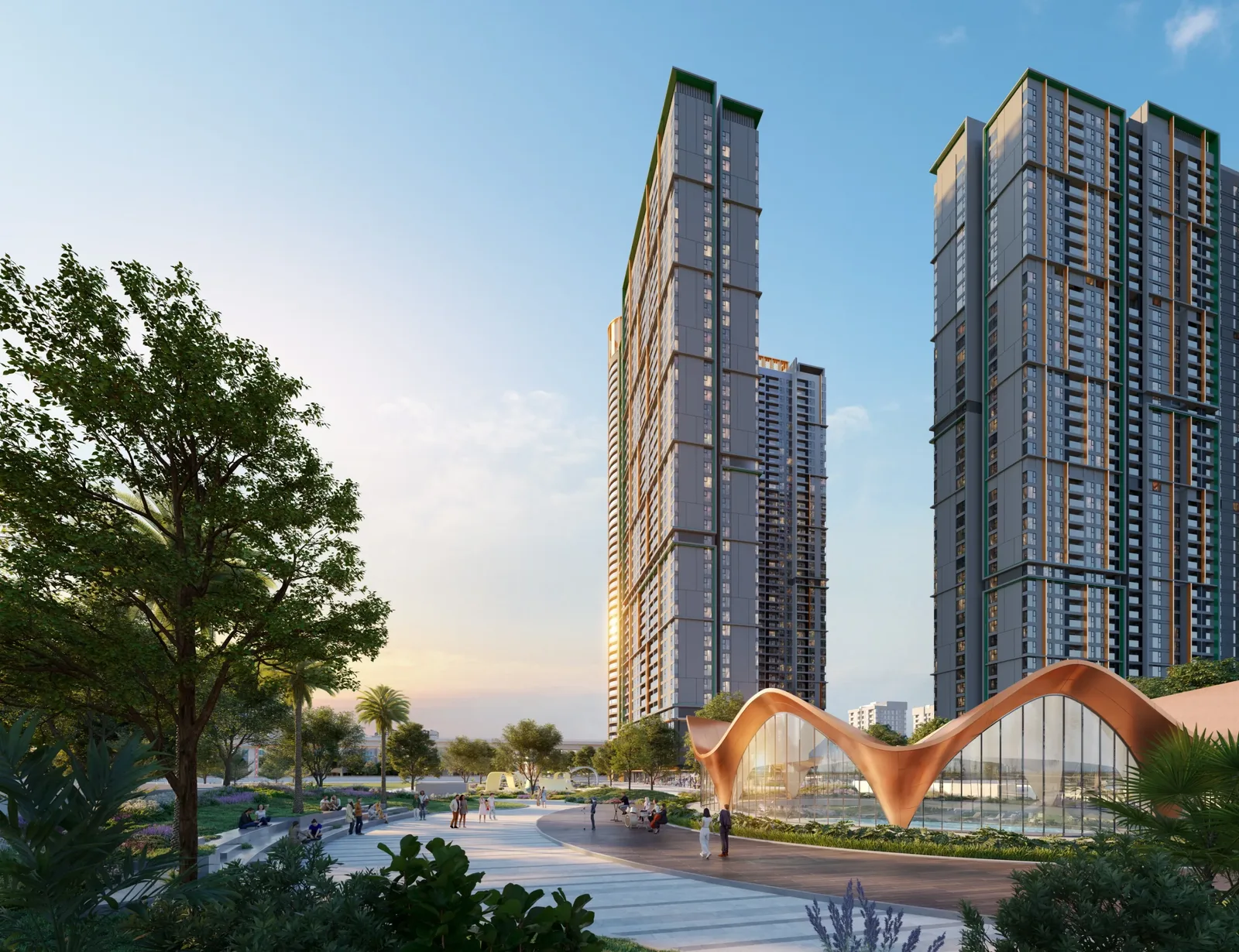 Cổng thác nước biểu tượng